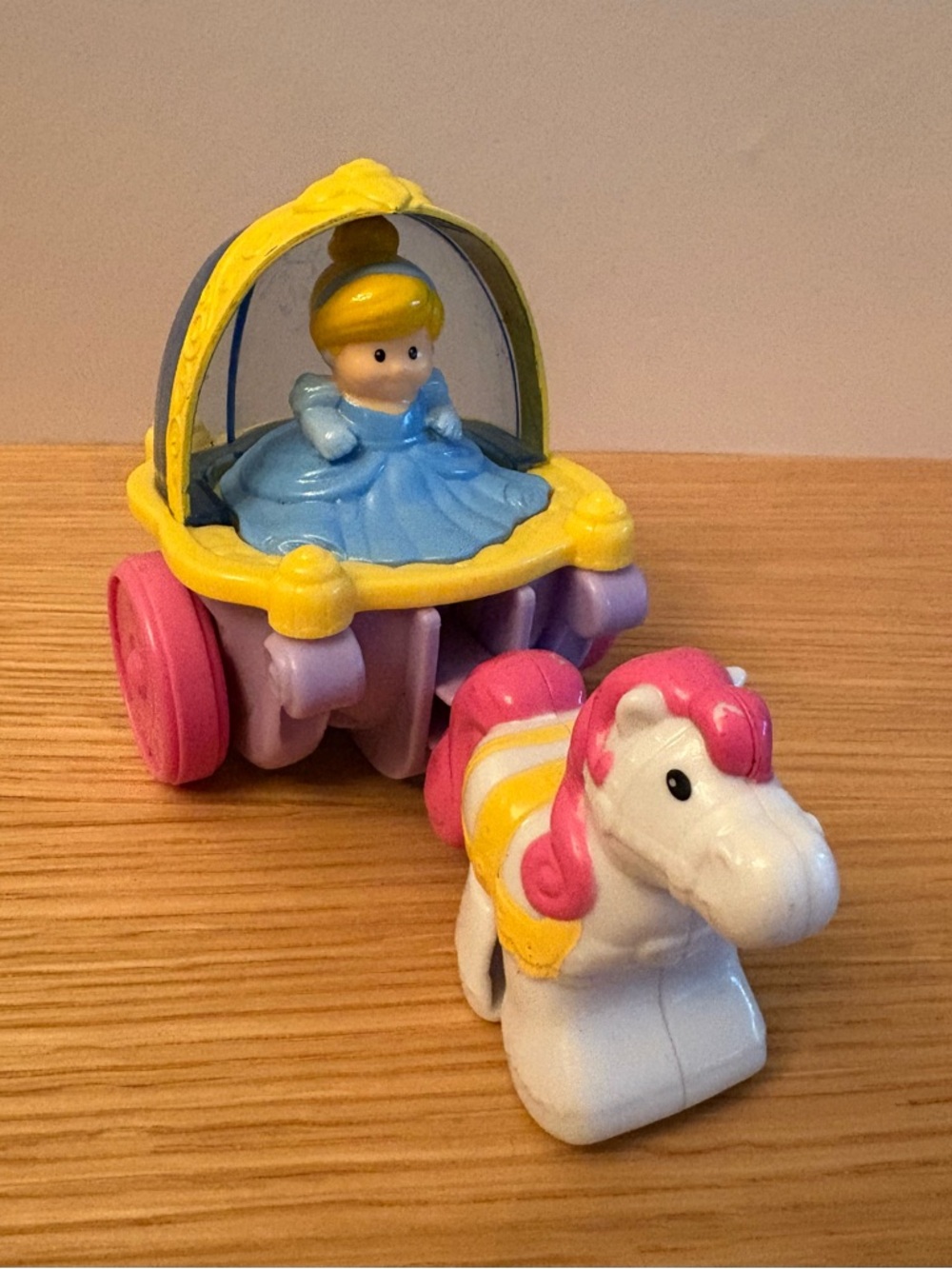 Fisher-Price Disney Princess Little People Klip Klop Cinderella's Coach, 2013